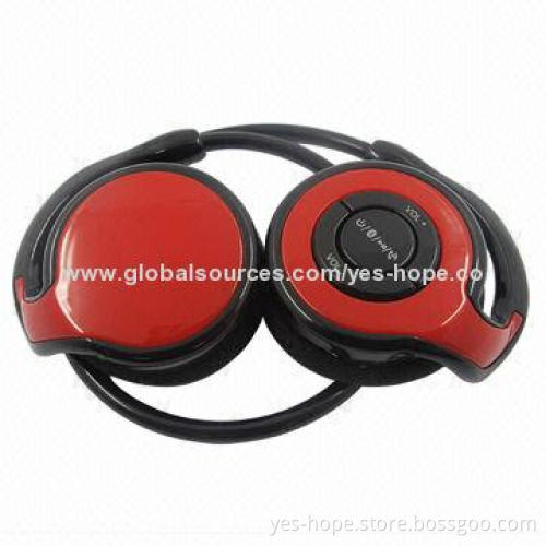 2014 Neckband Bluetooth Headset with Noise Cancelling, 2,402-2,480MHz Frequency, 20mW Rated Power